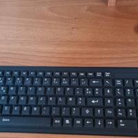 Tastiera Flessibile Silicone Usb 2.0 AZERTY Nuova