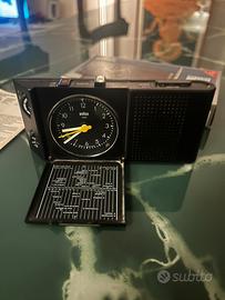 Braun radio alarm clock full set, Dietrich Lubs 90
