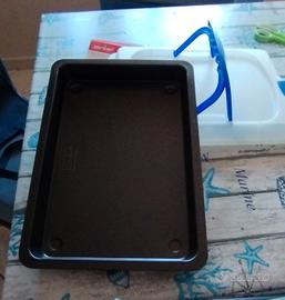 Teglia da forno con coperchio in plastica Zenker