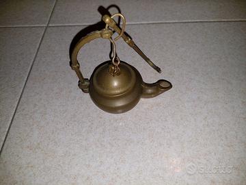 Lampada ad olio d'epoca, fine 800