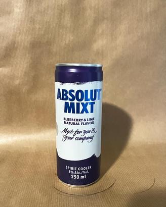 Absolut Vodka Limited Edition MIXT CAN