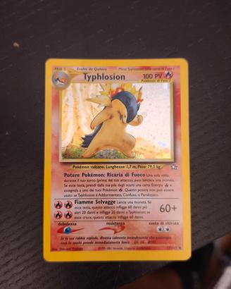 carte pokemon typlosion neo genesis