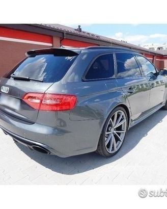 Spoiler alettone AUDI A4 B8 Avant 07+ RS4 Look