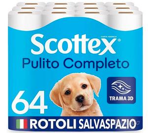 Scottex Pulito Completo Carta Igienica