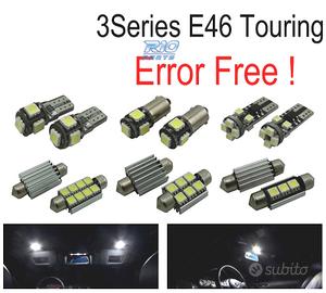 KIT 18 LAMPADE LED INTERNE BMW SERIE 3 E46 WAGON T