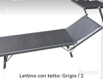 Lettino mare/ piscina / giardino