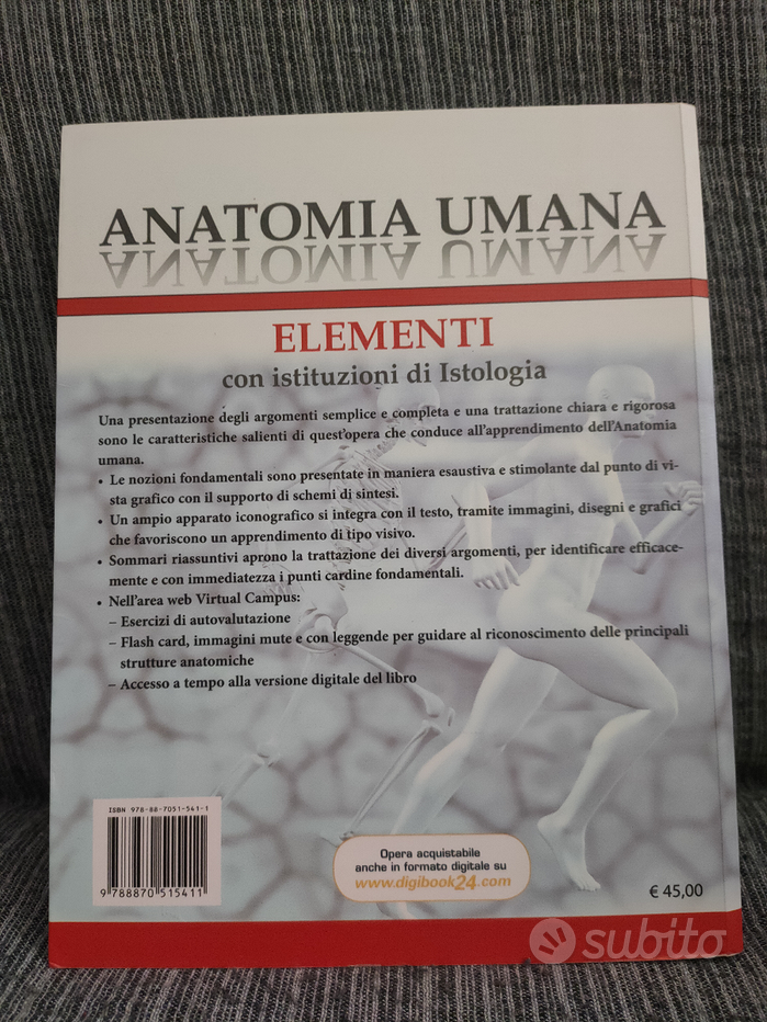 Anatomia umana edi ermes - Vendita in Libri e riviste 