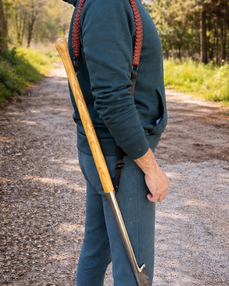 Accessorio tartufo cane: vanghetto + tracolla
