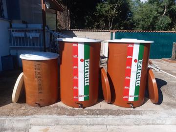 Contenitori Cisterne Tini Vetroresina come nuovi