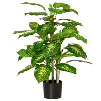 Pianta Artificiale Sempreverde con Vaso Φ17x14.5 c