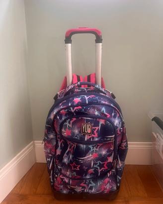 SEVEN YUP ZAINO TROLLEY SCUOLA 3 RUOTE