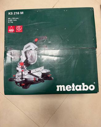 Troncatrice Metabo KS 216 M - nuova