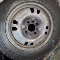 2 Cerchi cerchioni fiat panda 145/80 R13 