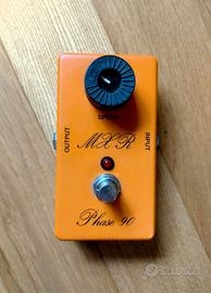 MXR 90 phaser script logo