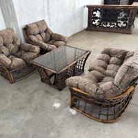 Arredamento da giardino in rattan - bambù vintage