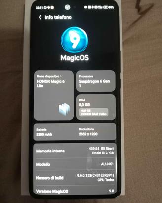 honor magic 6 Lite 