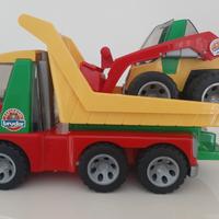 camion con ruspa Bruder