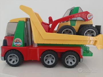 camion con ruspa Bruder