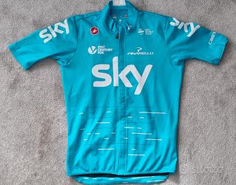 Castelli podio Jersey team sky taglia M - azzurro