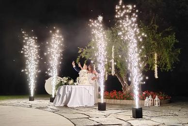 Fontane elettriche matrimonio