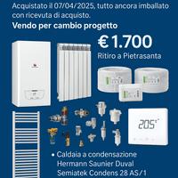 Impianto riscaldamento completo NUOVO – Caldaia