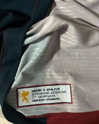 MAGLIA GENOA VITINHA MATCH WORN INDOSSATA VS PARMA