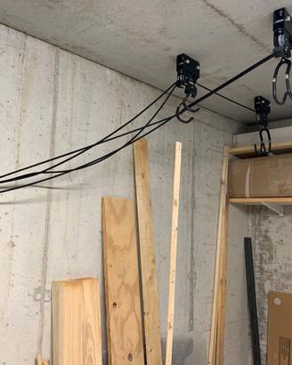 PORTABICI DA SOFFITTO 2 pezzi