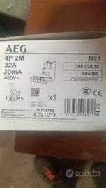 Interruttore Differenziale AEG D95 - 4 Poli 