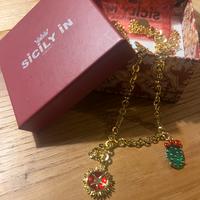 Collana charm Sicily In