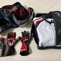 Attrezzatura completa go kart