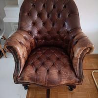 Poltrona Chesterfield anni 20