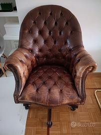 Poltrona Chesterfield anni 20