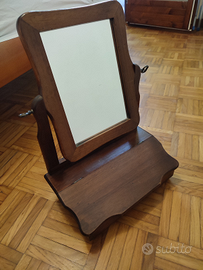 Specchiera in legno Portagioie Vintage anni 70