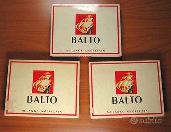 Scatole latta Francese vintage anni 30 Balto