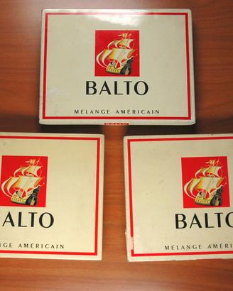 Scatole latta Francese vintage anni 30 Balto