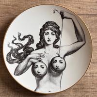 PIATTO FORNASETTI ROSENTHAL TEMI E VARIAZIONI N 17