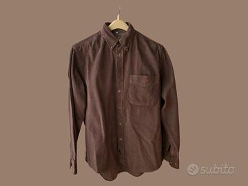 Canadian camicia uomo manica lunga velluto a coste