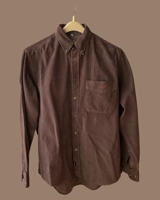 Canadian camicia uomo manica lunga velluto a coste