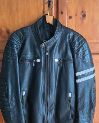giacca in pelle motoguzzi