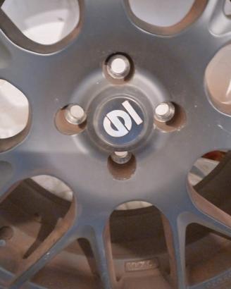 4 cerchi sparco con gomme montate