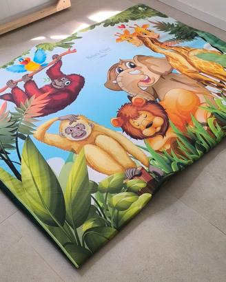 Tappeto per gioco bambini imbottito Baby's Clan 