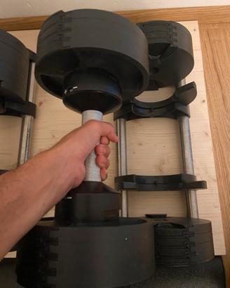Manubri LACERTOSUS regolabili 2-32 kg