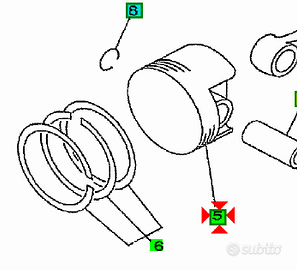 -Cilindro Yamaha XC Versity 300 5SEE16310000