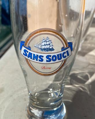 6 bicchieri sans souci birra