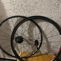 Ruote carbonio ffwd  mozzi dt swiss