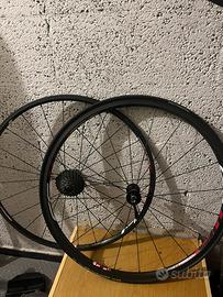 Ruote carbonio ffwd  mozzi dt swiss