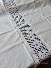 Tovaglietta centrotavola cotone uncinetto fatta a