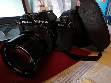 Yashica fx super 2000 + teleobiettivo 135mm