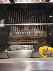 forno per polli a legna