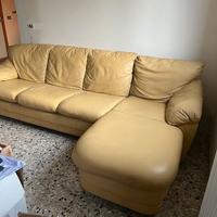 Divano in pelle